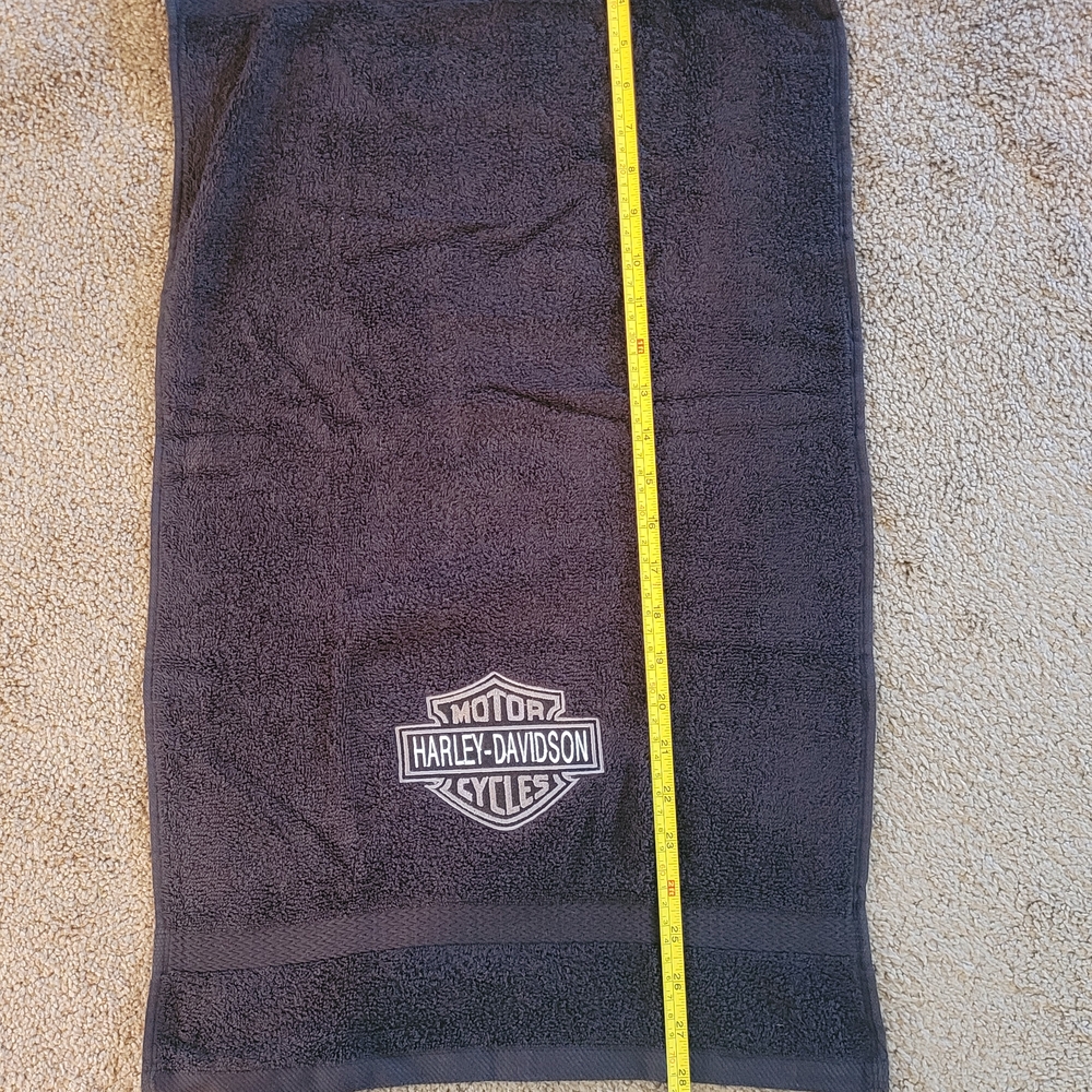 Harley-Davidson Charcoal Hand Towel